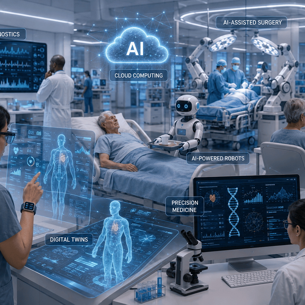 Future of AI in healthcare and digital medicine.